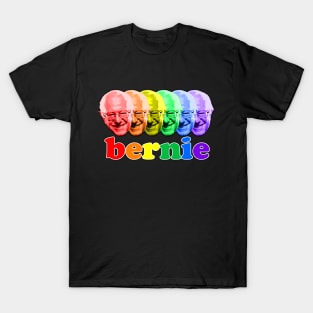 Bernie Sanders (rainbow design) T-Shirt